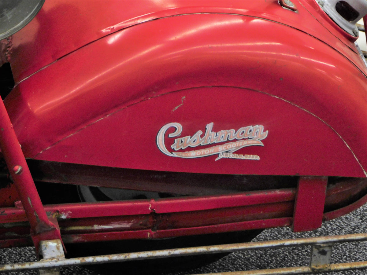 STK 10119 1948 Cushman Pacemaker Model 52A Scooter – Auto Barn Classic Cars