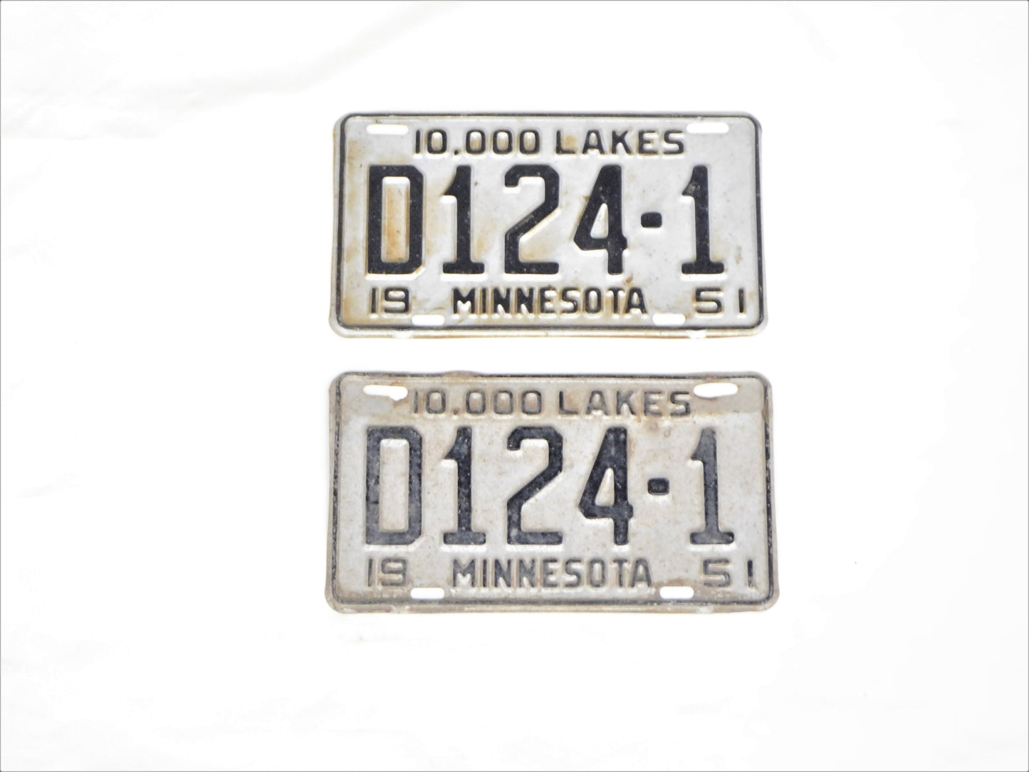 1951 Minnesota Plate Set