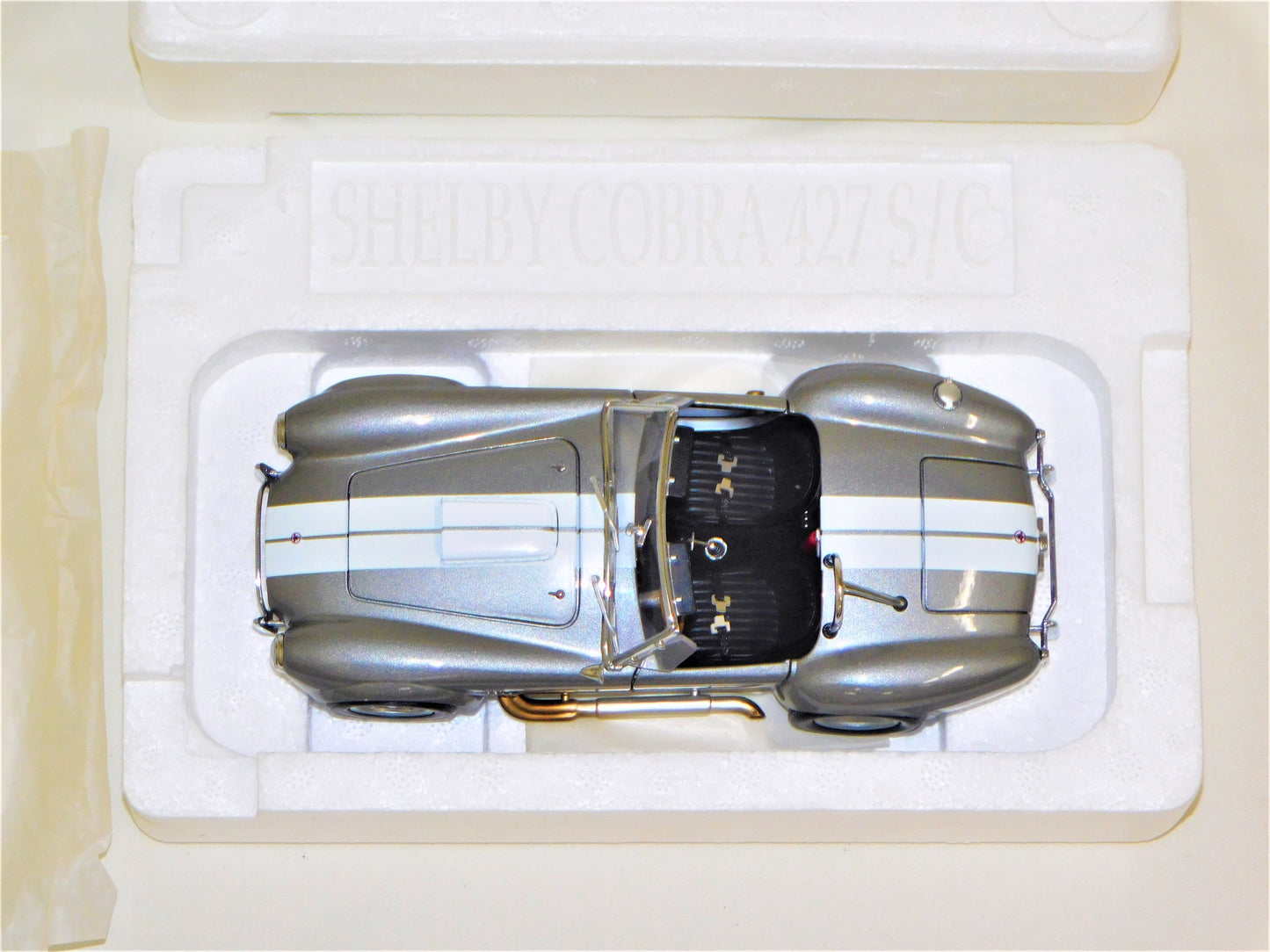 WIX 1965 Dark Grey Metallic Shelby Cobra 1/24 Die Cast *Price Includes Tax and Shipping within the US*