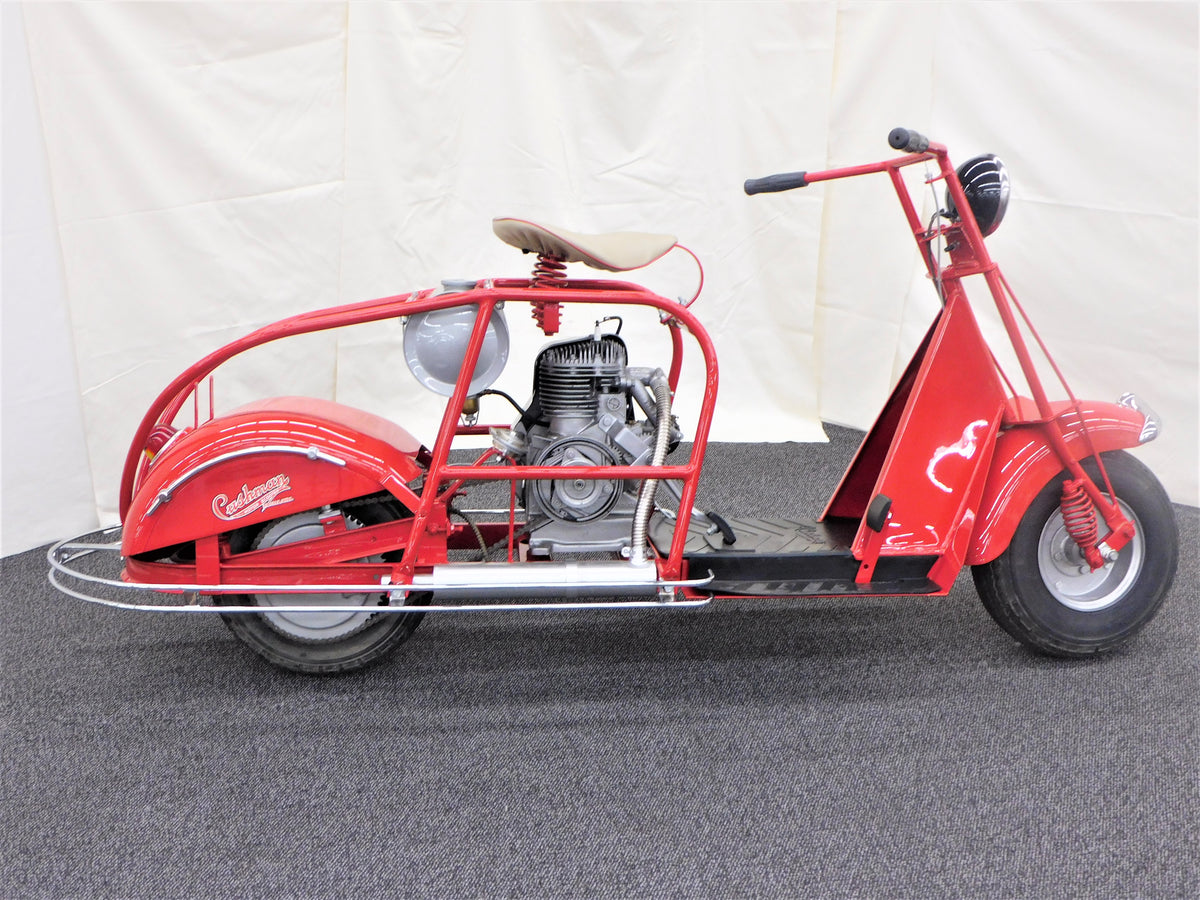 STK 10160 1949 Cushman Pacemaker Model 62-81 – Auto Barn Classic Cars
