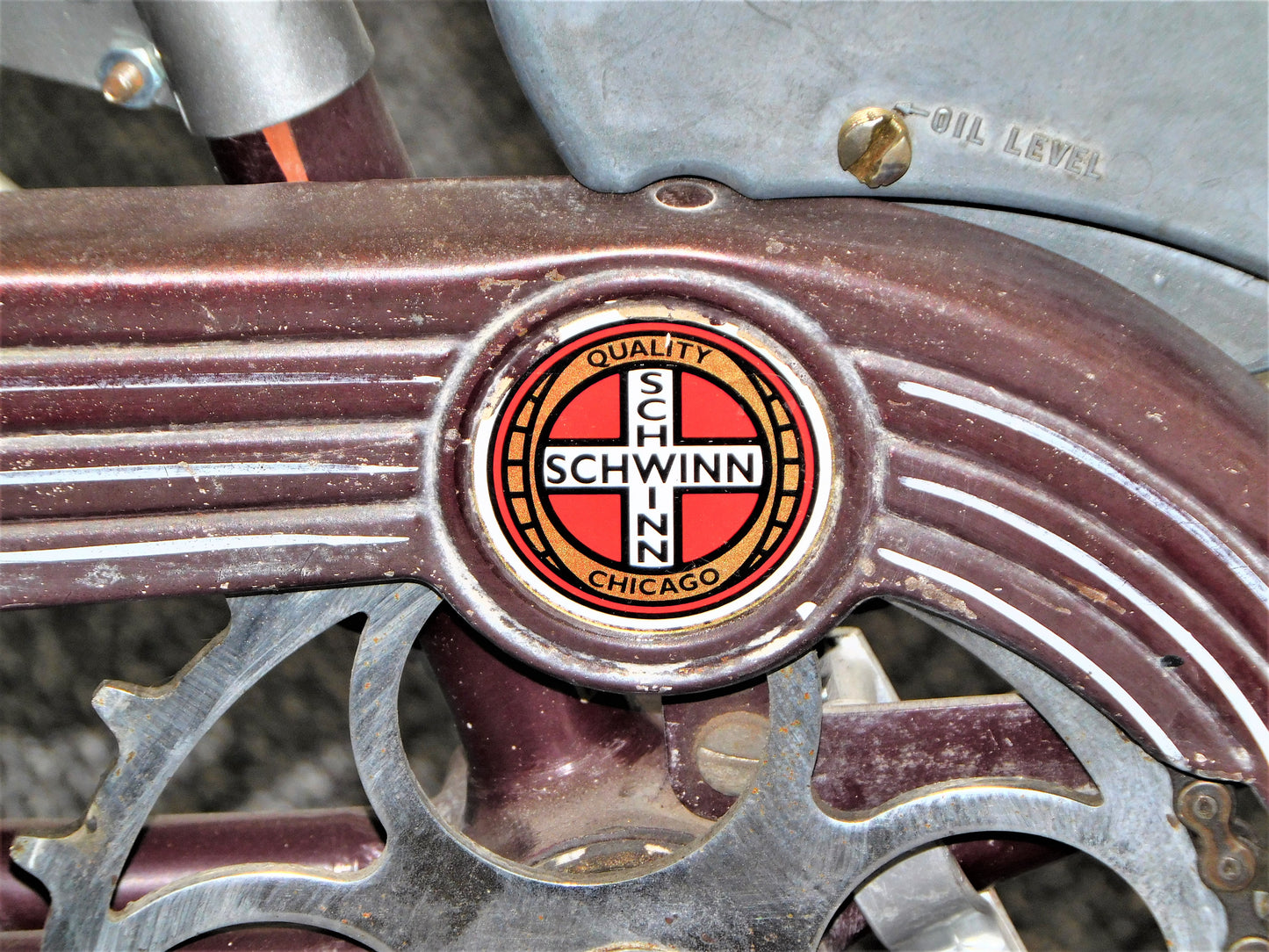 1950 Schwinn S-4 Bicycle w/ Whizzer Motor