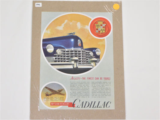 1942 Original Cadillac 40th Anniversary Ad