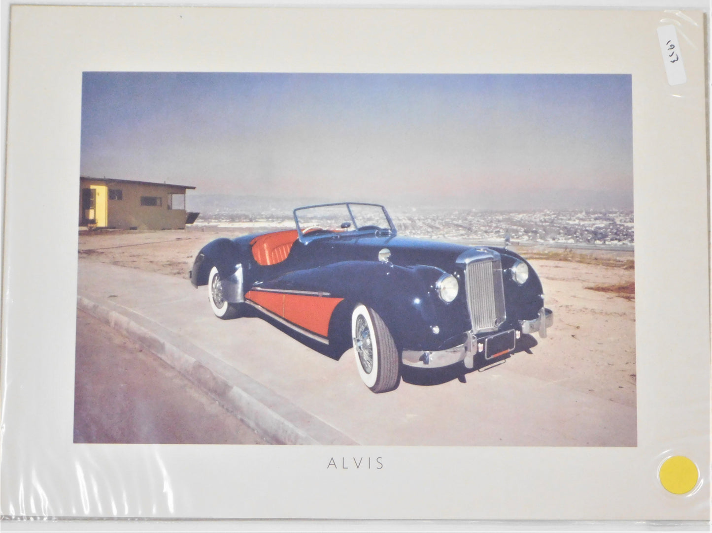 1953 Original Alvis Ad