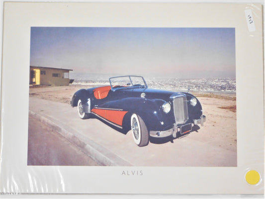 1953 Original Alvis Ad