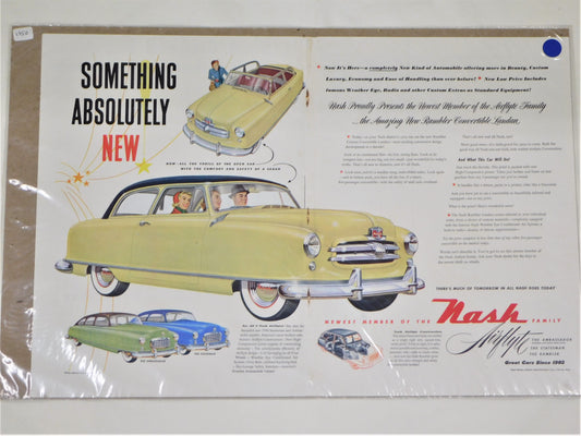 1950 Original Nash Ad