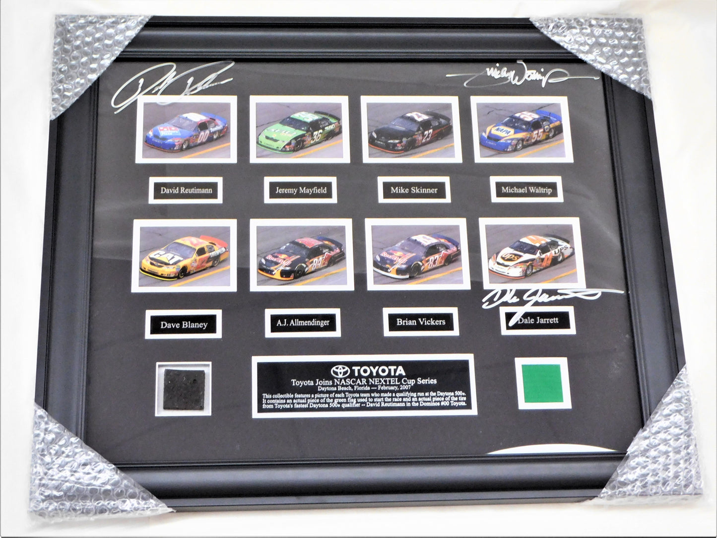 2007 Toyota Joins NASCAR Cup Series Commemorative Frame