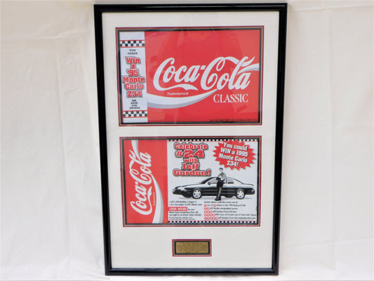 1995 Jeff Gordon's First Promotion with Coca-Cola