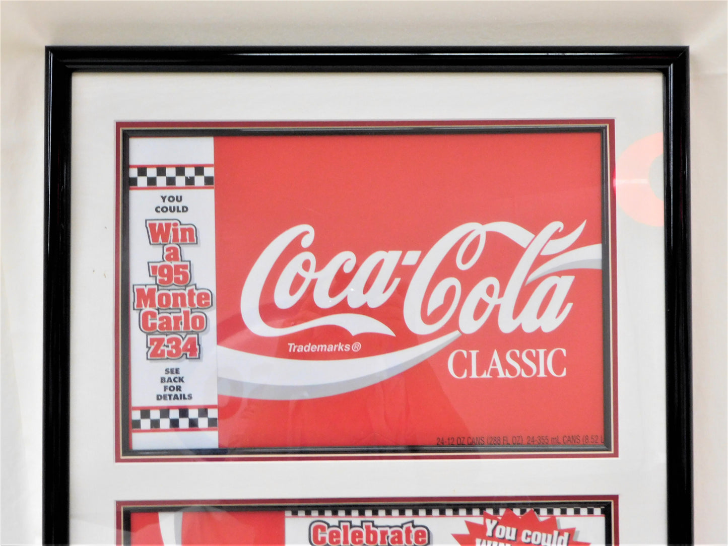 1995 Jeff Gordon's First Promotion with Coca-Cola
