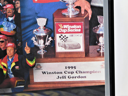 1995 Jeff Gordon Winston Cup Champion Poster
